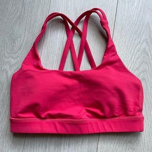 Lululemon Energy Bra Pink Size 4
